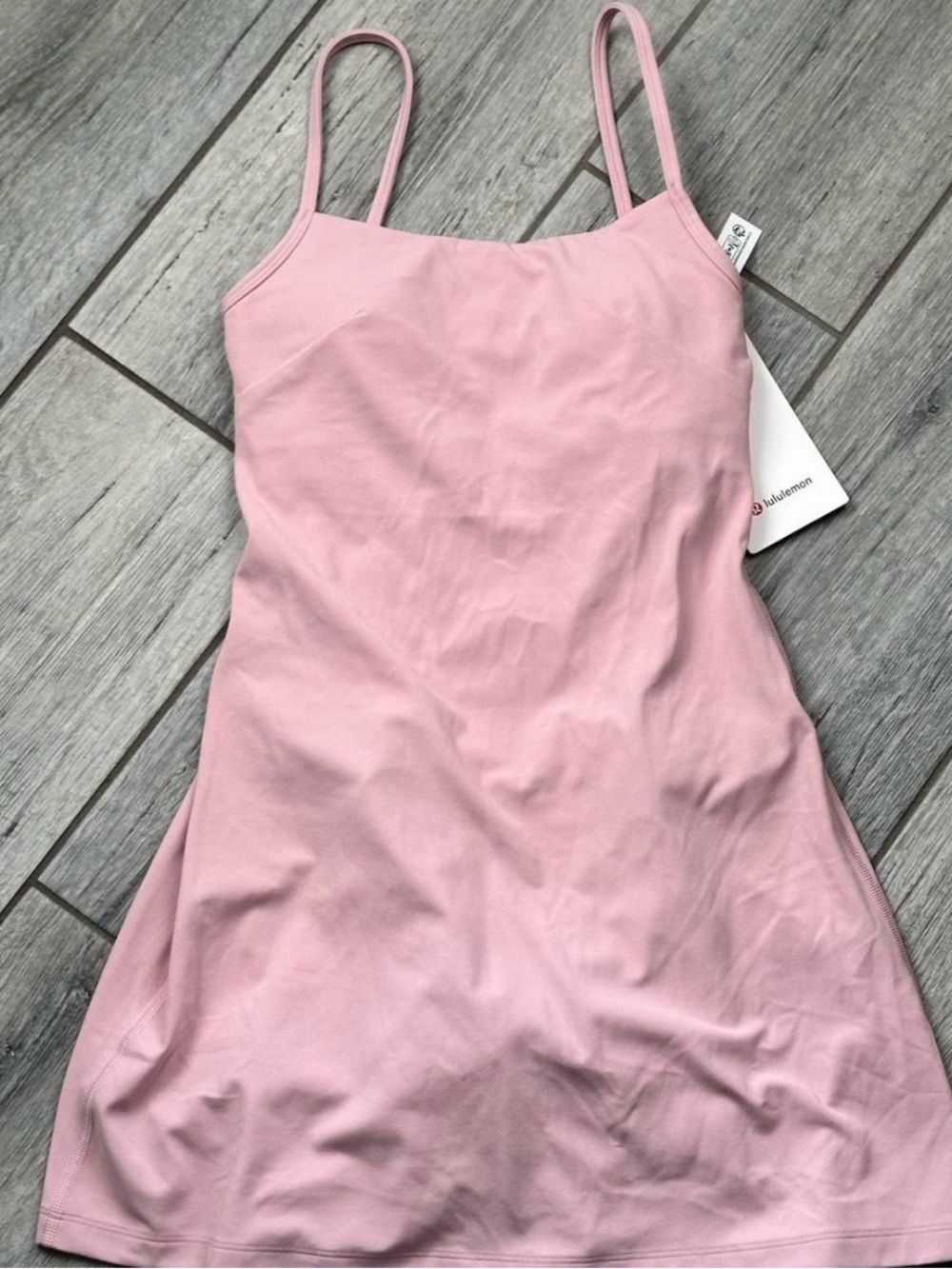 Lululemon Pink Haze Align Cami Strap Dress